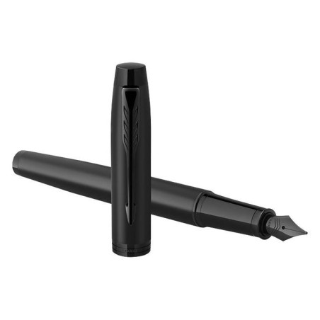 Pluma estilográfica parker im achromatic  sistema de carga por cartucho negro 1 pieza(s)