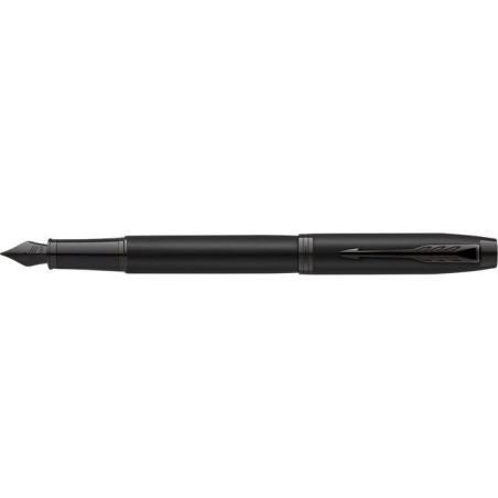 Pluma estilográfica parker im achromatic  sistema de carga por cartucho negro 1 pieza(s)