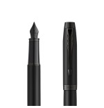 Pluma estilográfica parker im achromatic  sistema de carga por cartucho negro 1 pieza(s)