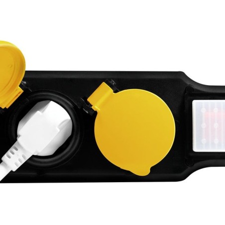 Logilink regleta de enchufes  de 5 tomas 5xcee 7/3 con interruptor exteriores