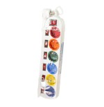Logilink regleta de enchufes 6 tomas, 6xcee 7/3, w. 7 interruptores, coloridos
