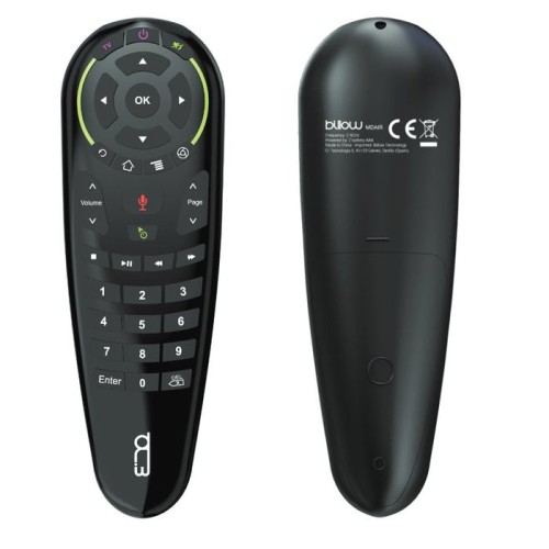 Mando universal magic air mouse rc  billow air mouse/control por voz/para smart tv/android tv box