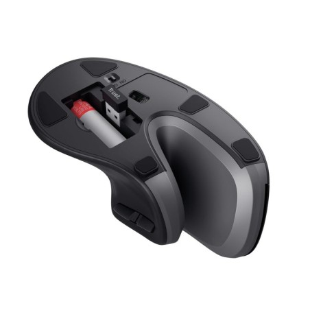 Ratón ergonómico inalámbrico trust verro hasta 1600 dpi