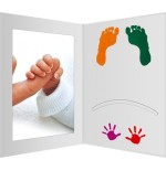 25 carpetas de retrato daiber hands 13x18 para nios