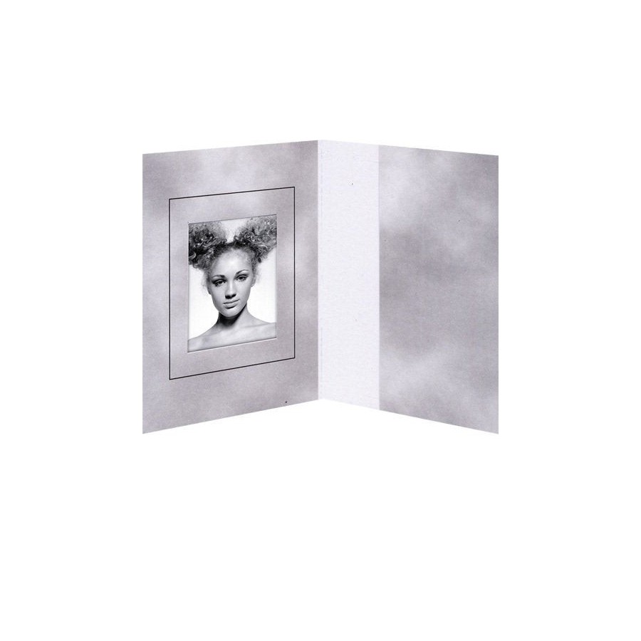 Daiber carteritas carnet gris 31x42mm 100 piezas