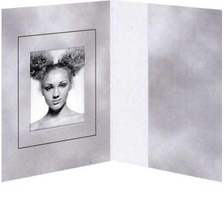 Daiber carteritas carnet gris 31x42mm 100 piezas