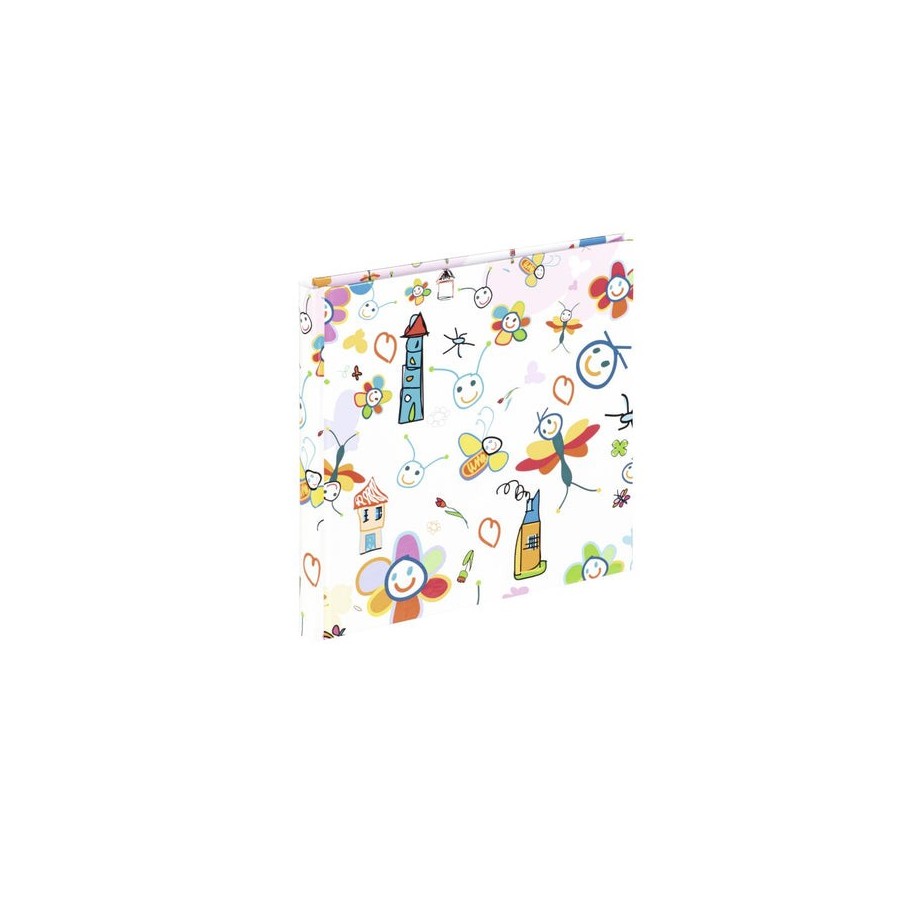 Hama kritzelkratzel álbum de foto y protector multicolor 30 hojas 15 x 15 cm