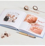 Hama kritzelkratzel álbum de foto y protector multicolor 30 hojas 15 x 15 cm