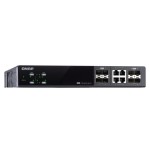 Qnap qsw-m804-4c managed switch 8 port of 10gbe port speed 4 port sfp+ 4 port sfp+/ nbase-t
