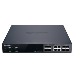 Qnap qsw-m804-4c managed switch 8 port of 10gbe port speed 4 port sfp+ 4 port sfp+/ nbase-t