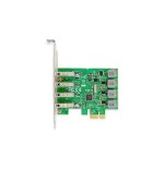 Digitus ds-30226 tarjeta pcie 4 puertos usb 3.0 gen 1 interno