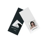 1x100 daiber carpetas pasaporte fotografía, blanco, 70x100 mm