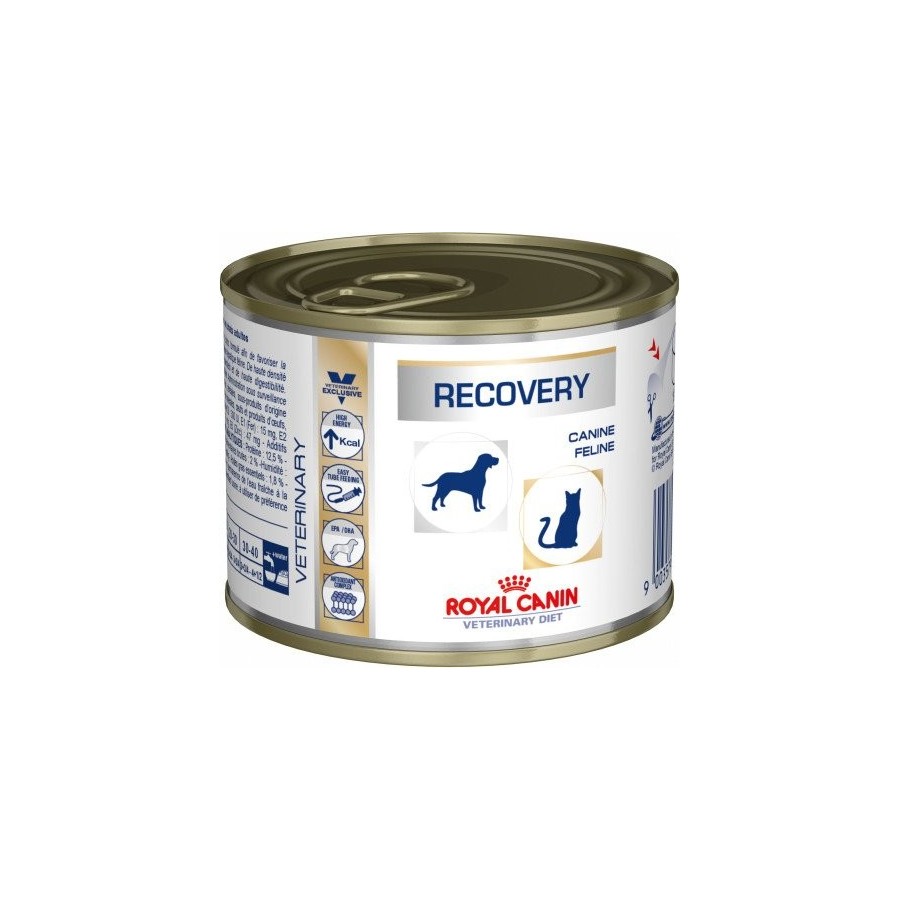 Royal canin vet recovery canine alimento húmedo para felinos - 195 g
