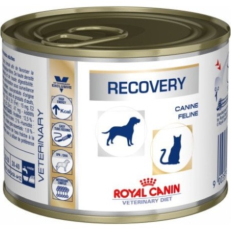 Royal canin vet recovery canine alimento húmedo para felinos - 195 g