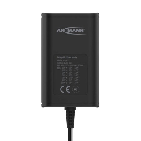 Ansmann fuente de alimentación universal aps 300 1201-0021