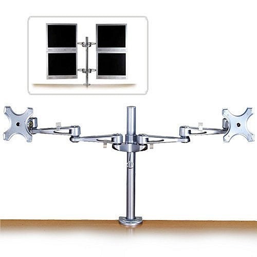 Lindy 40697 soporte de mesa para pantalla plana plata