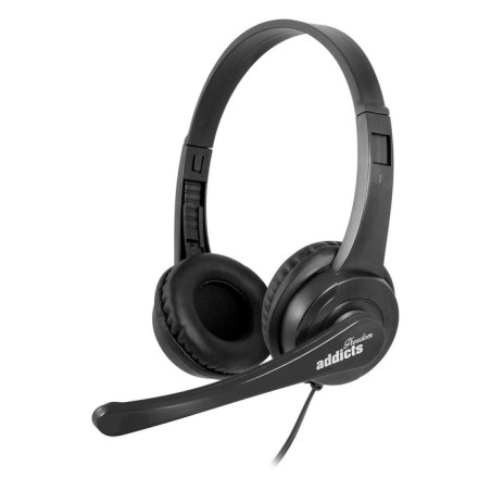 Auriculares ngs vox505 usb con micrófono usb negros