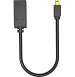 Vision tc-mdphdmi/bl adaptador de cable de vídeo mini displayport hdmi tipo a [estándar] negro