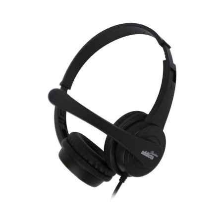 Auriculares ngs vox505 usb con micrófono usb negros