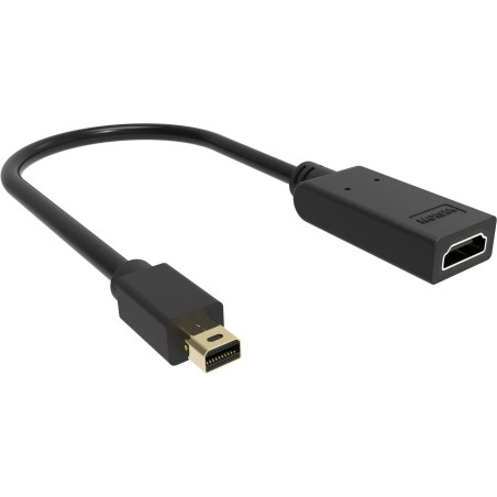Vision tc-mdphdmi/bl adaptador de cable de vídeo mini displayport hdmi tipo a [estándar] negro