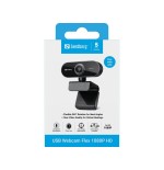 Sandberg usb webcam flex 2mp 1920x1080 audio