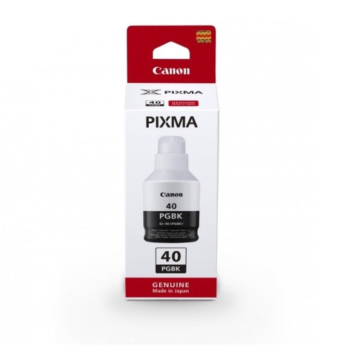 Canon gi40 negro botella de tinta original - gi40pgbk/3385c001