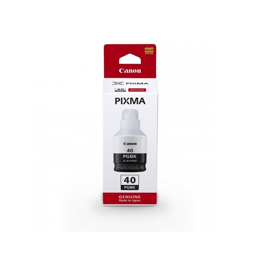 Canon gi40 negro botella de tinta original - gi40pgbk/3385c001