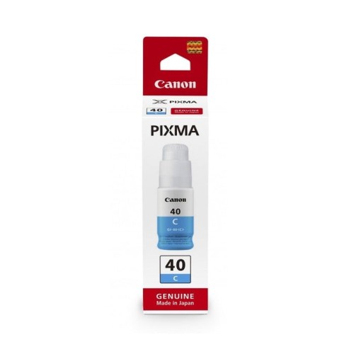 Canon gi40 cyan botella de tinta original - gi40c/3400c001