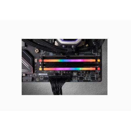 Memoria ram corsair vengeance rgb pro 2 x 16gb ddr4 3200mhz 1.35v cl16 dimm