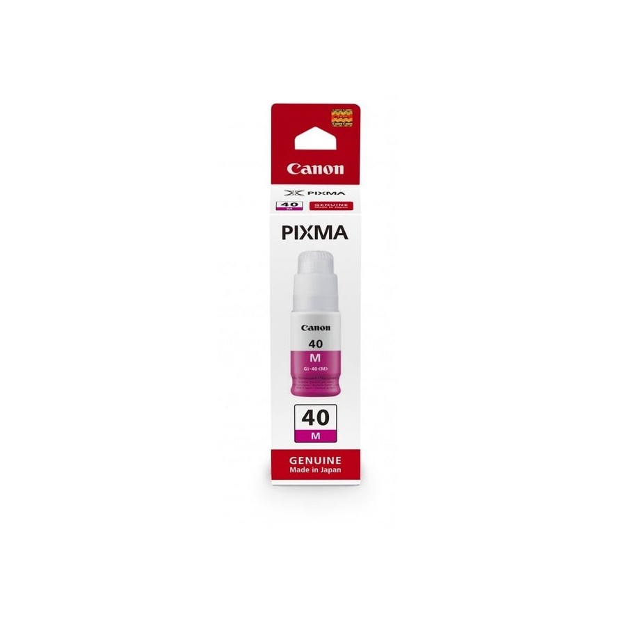 Canon gi40 magenta botella de tinta original - gi40m/3401c001