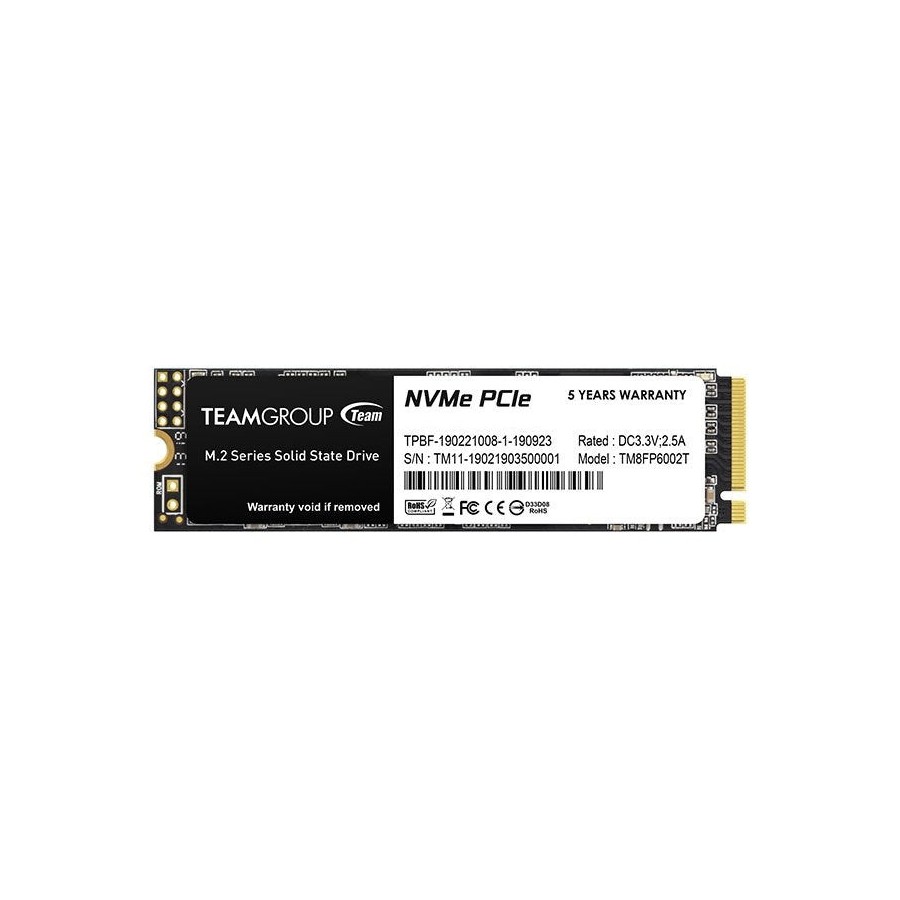 Ssd teamgroup m.2 256gb mp33 pci express 3.0 3d nand nvme