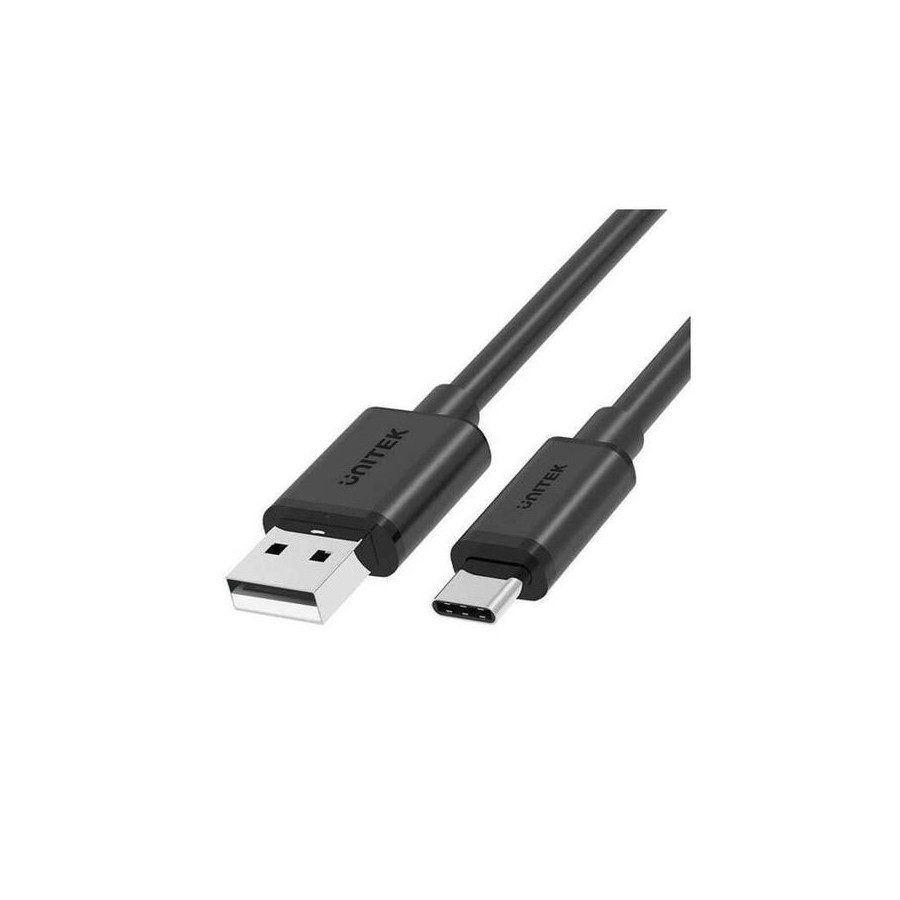 Cable unitek usb-a 2.0 - usb-c 2m c14068bk