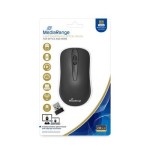 Mediarange raton wireless 3 tasten, schwarz