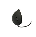 Mediarange raton usb 2.0 vertical derecho, negro