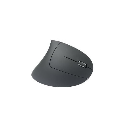 Mediarange ratón inalámbrico vertical derecho, negro