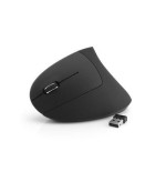 Mediarange ratón inalámbrico vertical izquierdo, negro