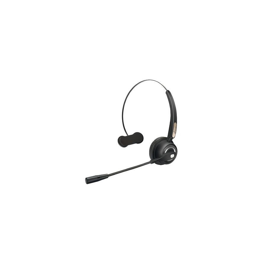 Mediarange auriculares bluetooth monaural negro