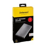 Disco externo hdd intenso 6028680 2tb 2.5" usb 3.0 aluminio