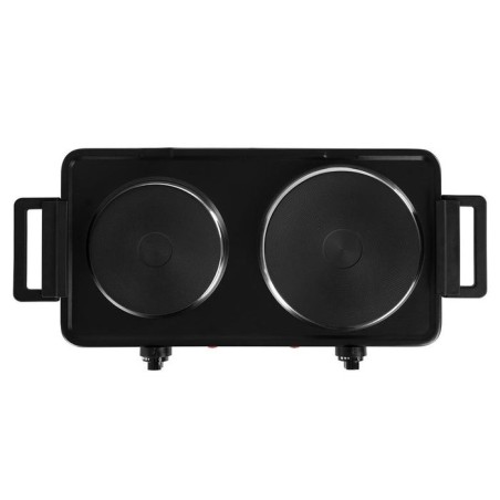 Cocina eléctrica orbegozo pe2855 2 placas 155 y 185mm 1000w 1500w