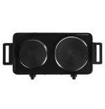 Cocina eléctrica orbegozo pe2855 2 placas 155 y 185mm 1000w 1500w