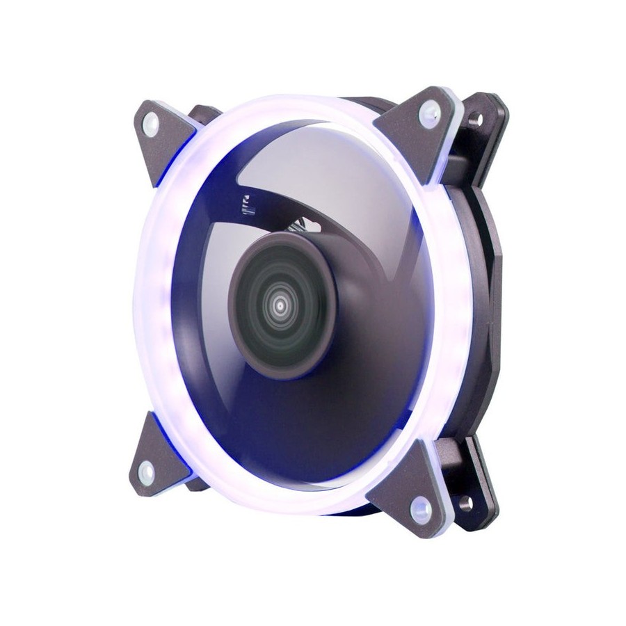 Ventilador caja adicional 12x12 unyka gaming candy 20 ring 120mm azul