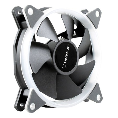 Ventilador caja adicional 12x12 unyka gaming candy 20 ring 120mm azul