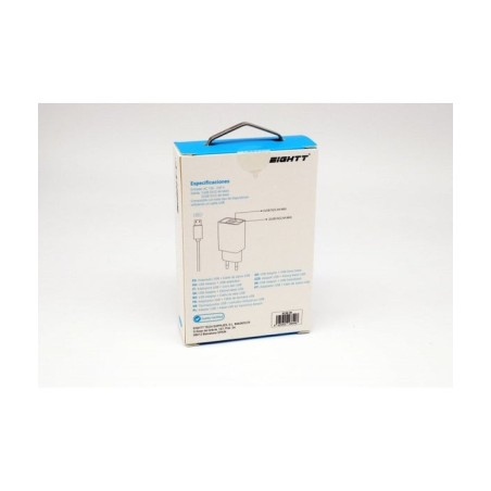 Eightt cargador ecw-m smartphone tablet micro usb 5v 2.4a