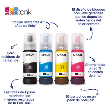 Epson 104 ecotank 4-colour multipack (we)