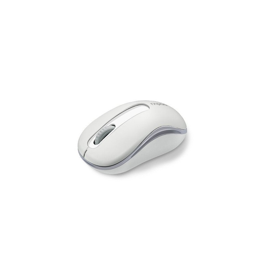 Ratón óptico inalámbrico rapoo m10 plus blanco