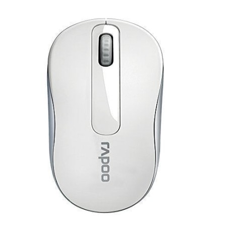 Ratón óptico inalámbrico rapoo m10 plus blanco