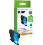 Kmp b78c tintenpatrone cyan kompatibel m. brother lc-1100 c
