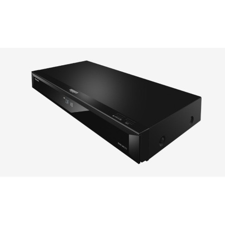 Panasonic reproductor blu-ray negro, sintonizador twin hd, 500gb, ultrahd / 4k