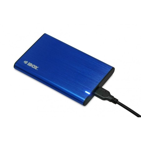 I-box caja externa usb 3.1 gen.1 para disco duro/ssd 2.5  hd-05 azul