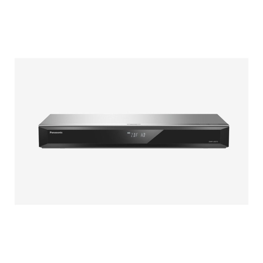Panasonic dmr-ubs70egs grabador de blu-ray 3d plata